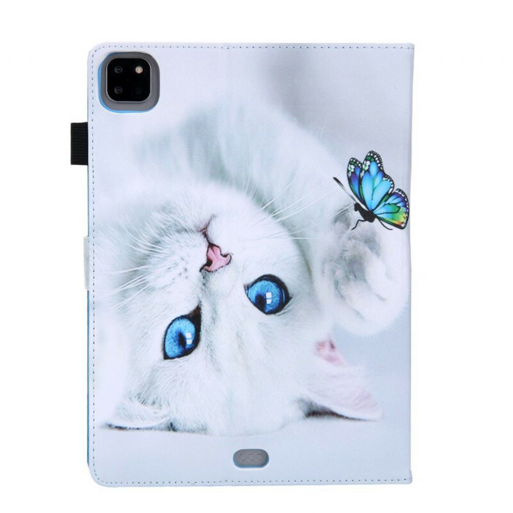 Kožené Pouzdro Na iPad Air (2022) (2020) / Pro 11" Tisk Série Cat
