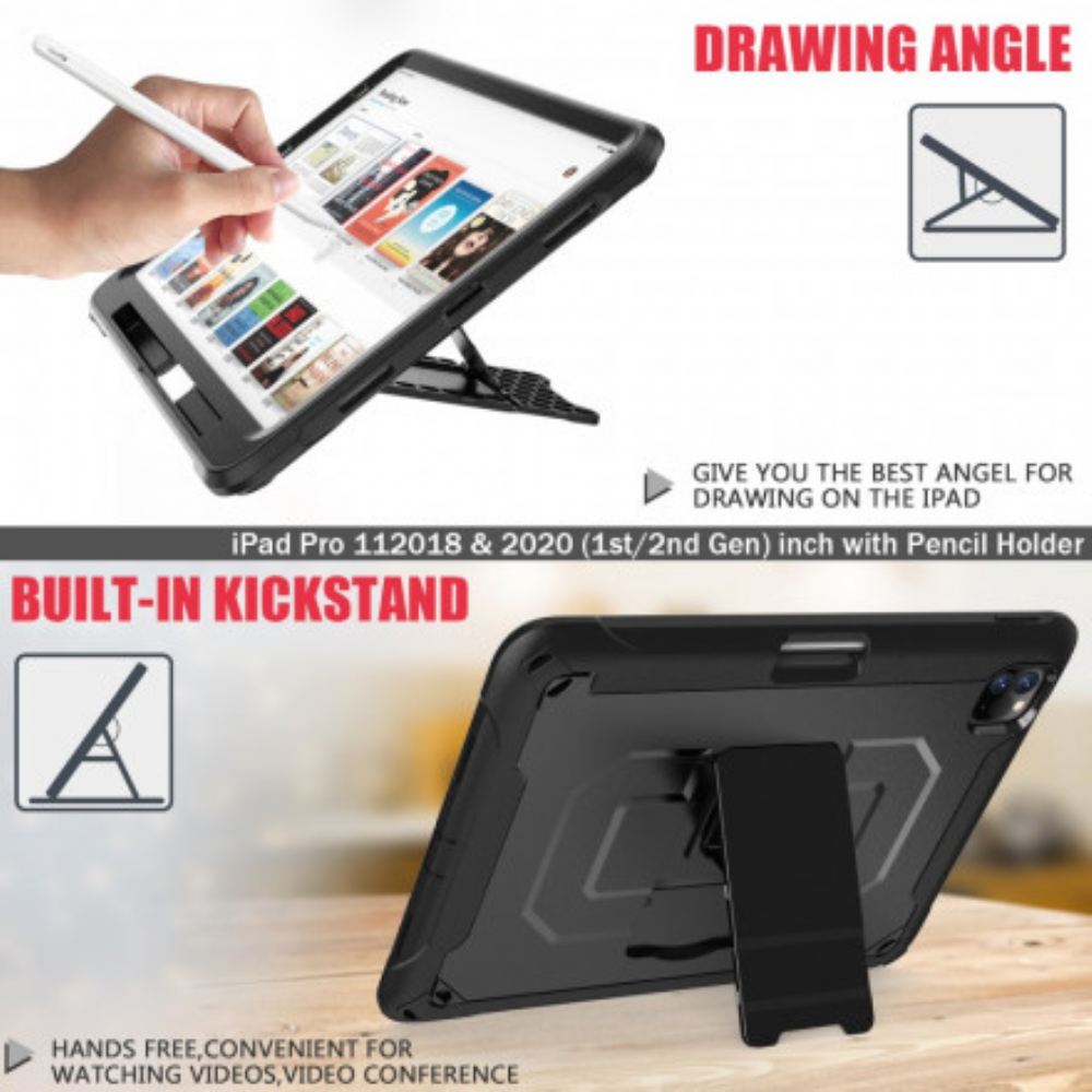 Kryt Na iPad Air (2022) (2020) / Pro 11" Hybridní Odnímatelný Držák