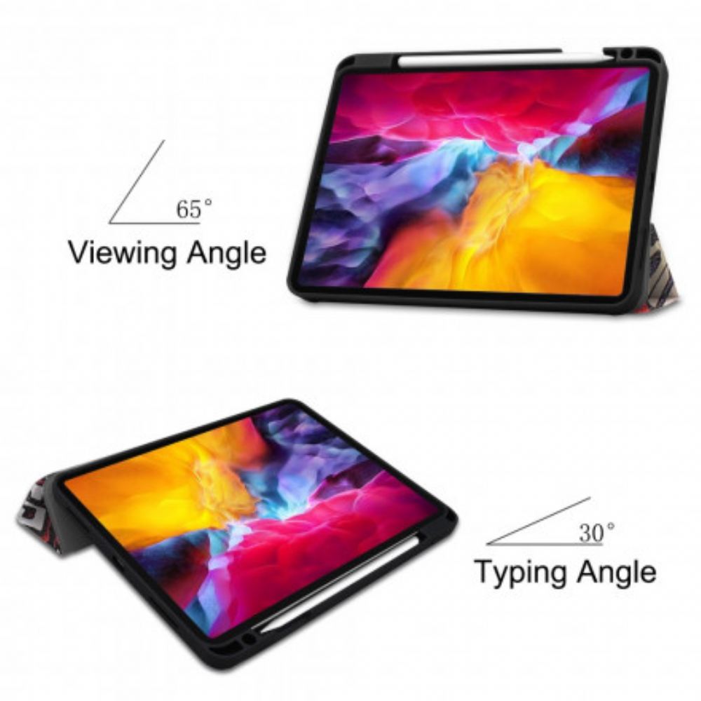 Kryty Na Mobil Na iPad Air (2022) (2020) / Pro 11" Držák Na Graffiti Pera