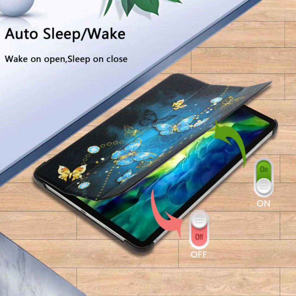 Kryty Na Mobil Na iPad Air (2022) (2020) / Pro 11" Motýli