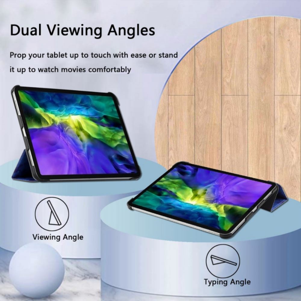 Kryty Na Mobil Na iPad Air (2022) (2020) / Pro 11" Obraz Eiffelovy Věže