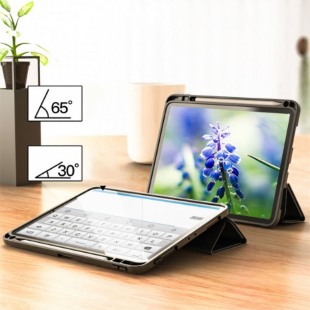 Kryty Na Mobil Na iPad Air (2022) (2020) / Pro 11" Umělá Kůže Z Liči