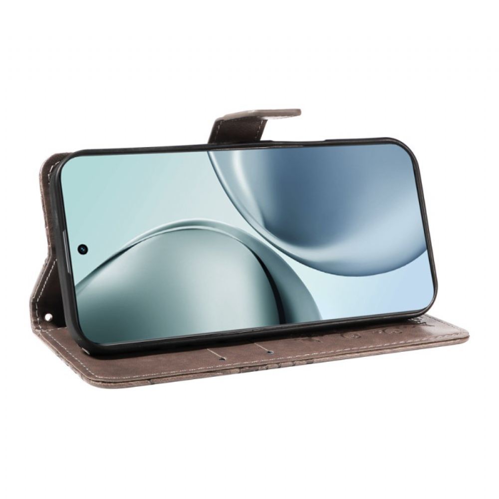 Kožený Kryt Realme 14 Pro Plus 5g Obří Motýli