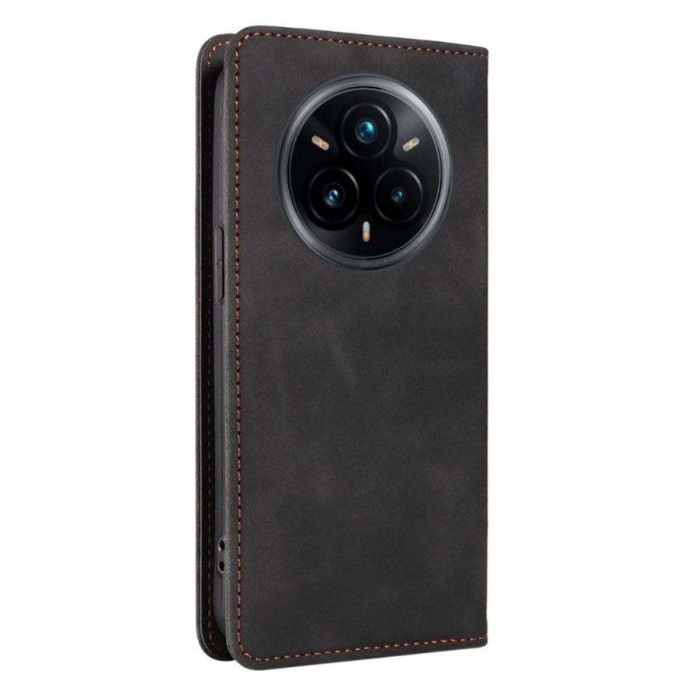 Kožený Kryt Realme 14 Pro Plus 5g Semišový Efekt Betopnice