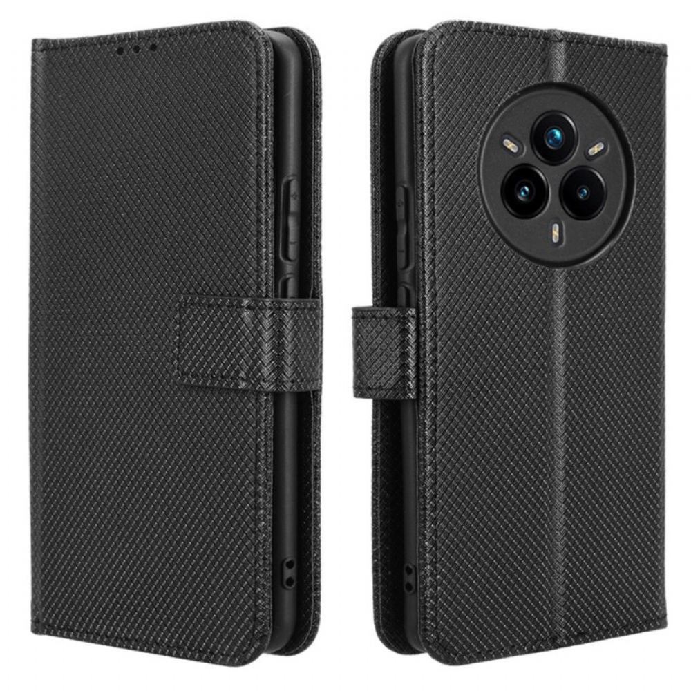 Kožený Kryt Realme 14 Pro Plus 5g Tečky Na Popruhu