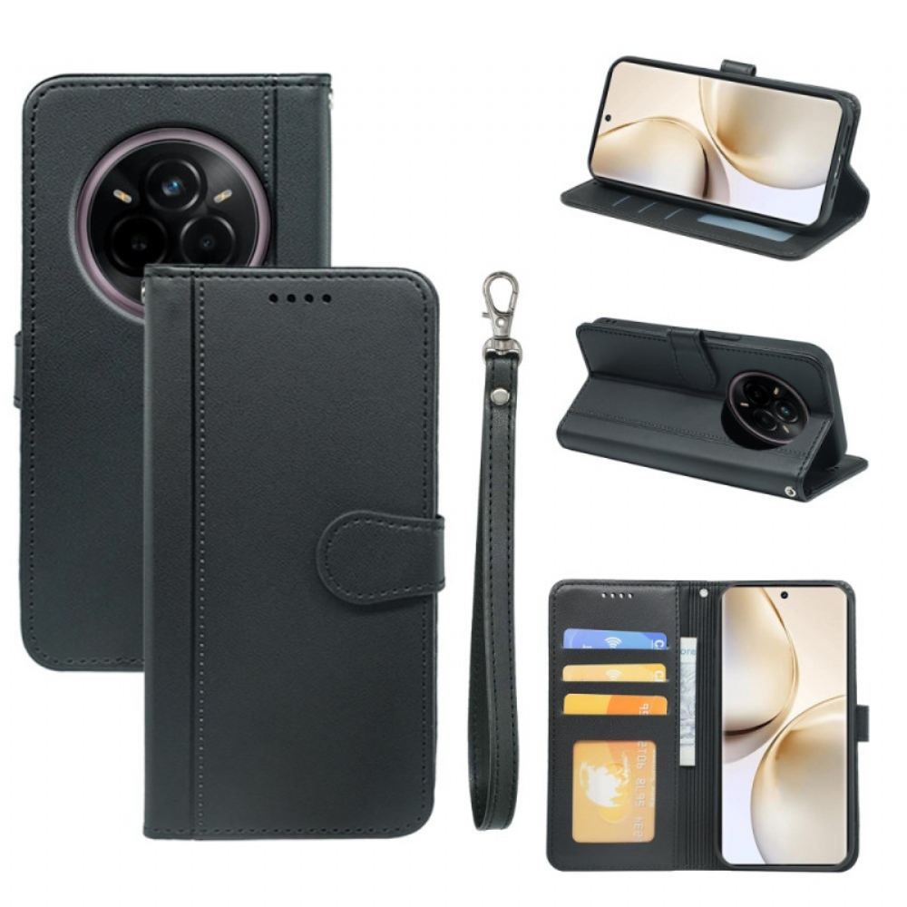 Kožený Kryt Realme 14 Pro Plus 5g Řemínek Sublime