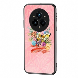 Kryt Realme 14 Pro Plus 5g Tvrzené Sklo S Motýly