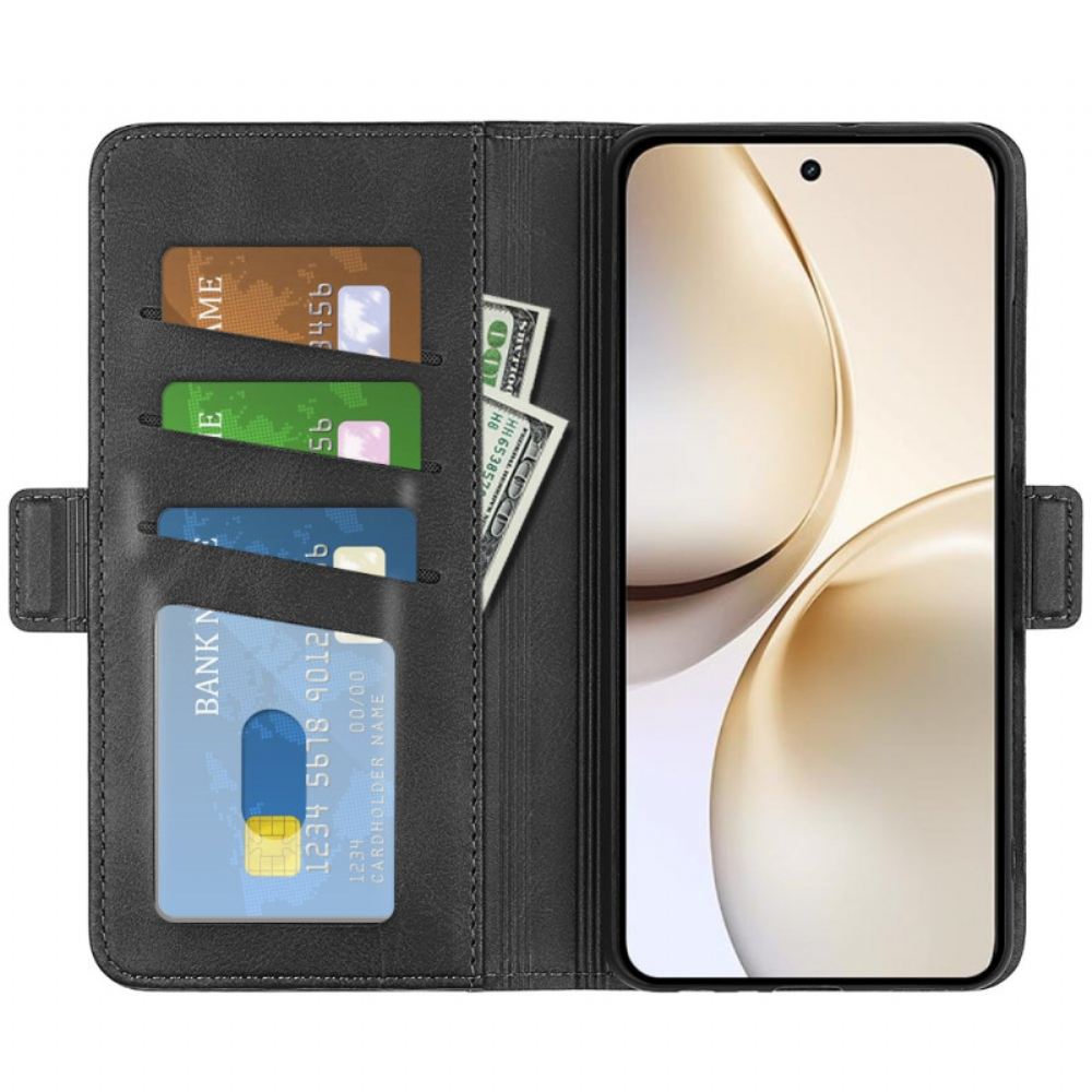 Peněženková Pouzdra Realme 14 Pro Plus 5g Kryty Na Mobil Dvojitá Spona