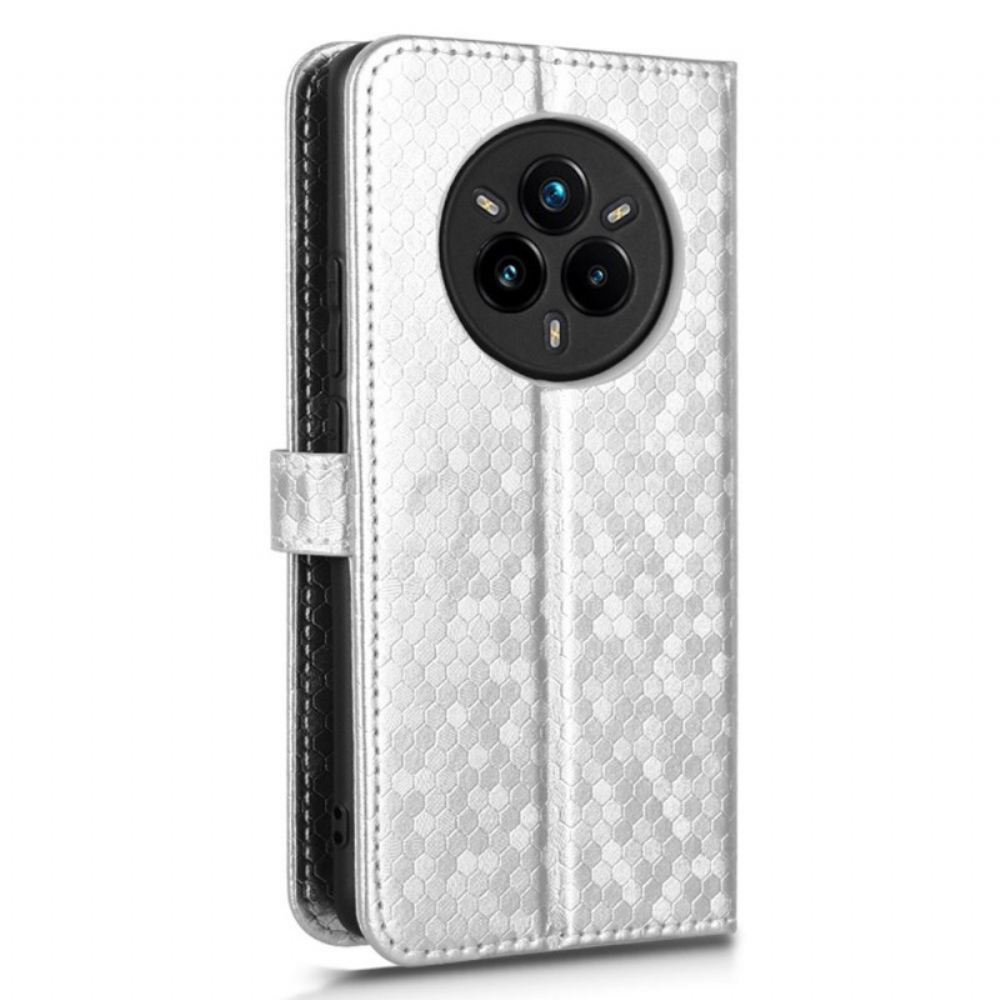 Peněženková Pouzdra Realme 14 Pro Plus 5g Kryty Na Mobil Lesklé Tečky