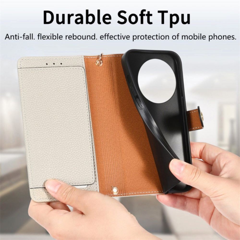 Peněženková Pouzdra Realme 14 Pro Plus 5g Kryty Na Mobil Peněženka Na Mince A Rfid Ochrana