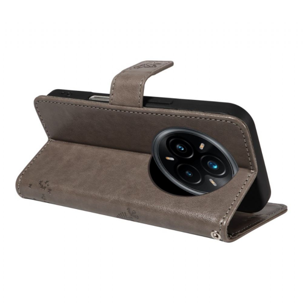 Peněženková Pouzdra Realme 14 Pro Plus 5g Kryty Na Mobil Škrabka Pro Kočky