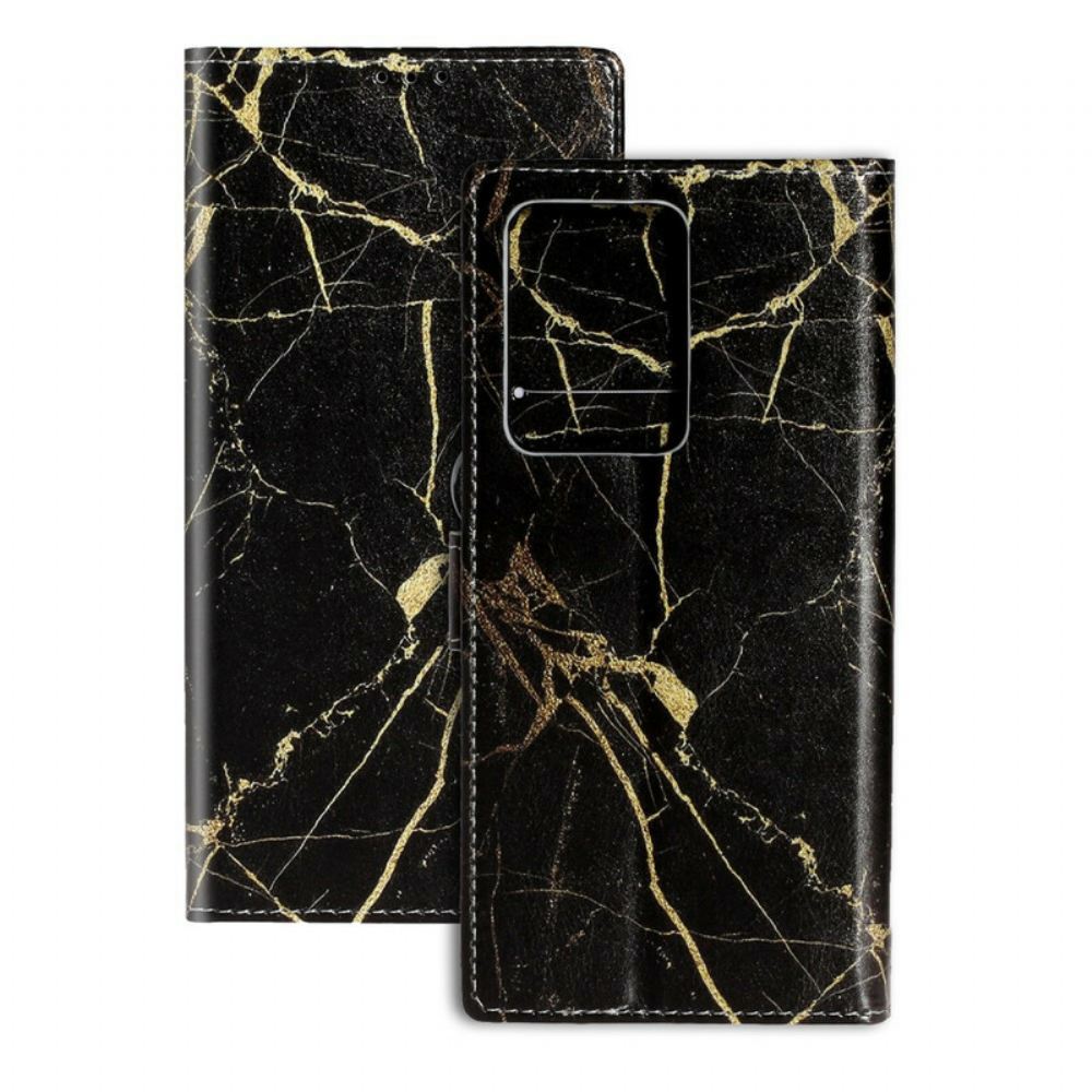 Flipové Pouzdro Na Samsung Galaxy S20 Plus 4G / 5G Designer Marble