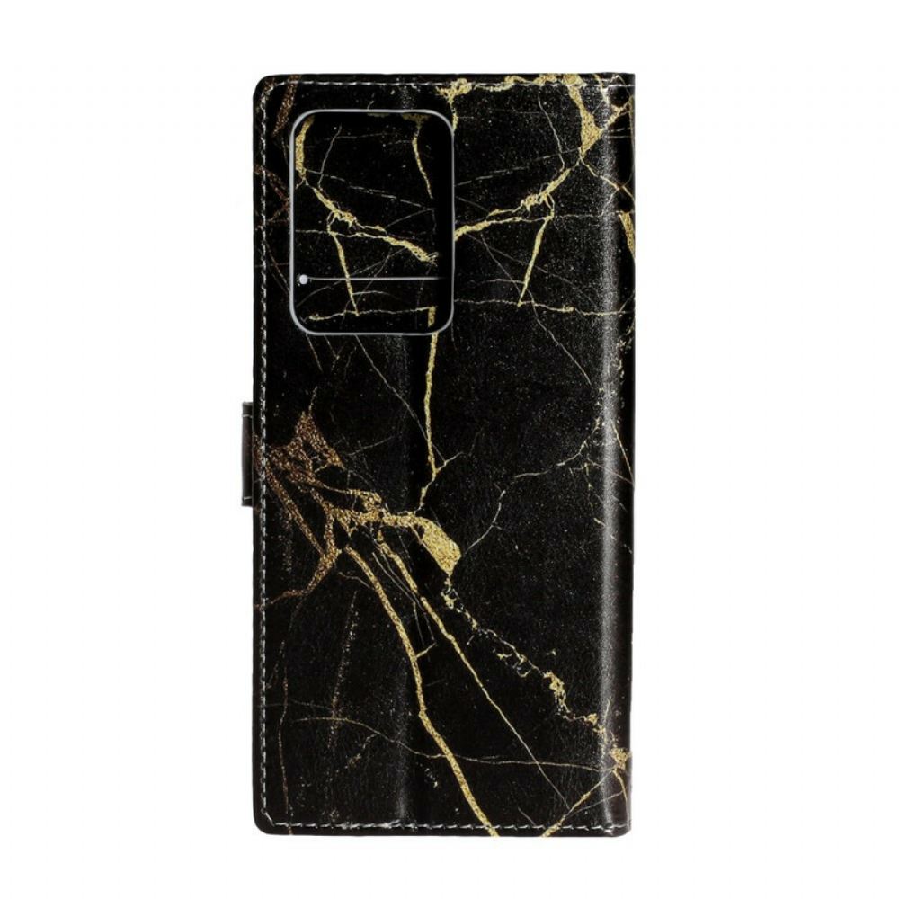 Flipové Pouzdro Na Samsung Galaxy S20 Plus 4G / 5G Designer Marble