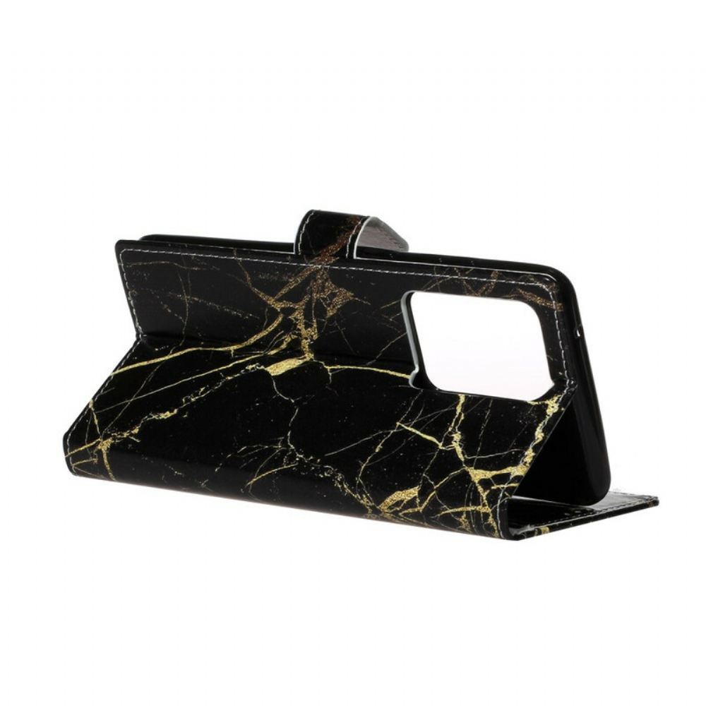 Flipové Pouzdro Na Samsung Galaxy S20 Plus 4G / 5G Designer Marble