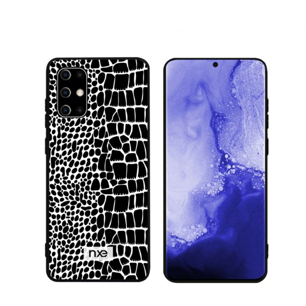 Kryty Na Mobil Na Samsung Galaxy S20 Plus 4G / 5G Efekt Krokodýlí Kůže Nxe