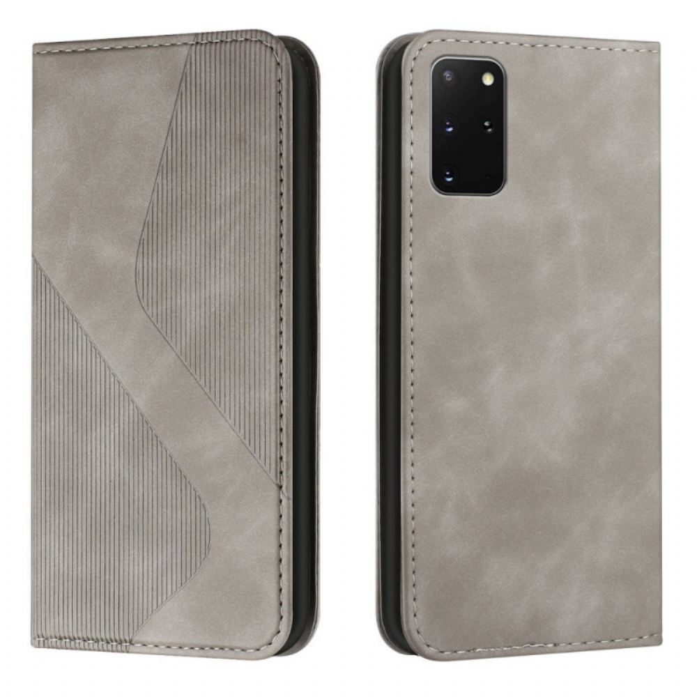 Kryty Na Mobil Na Samsung Galaxy S20 Plus 4G / 5G Flipové Pouzdro Kožený Styl S-design