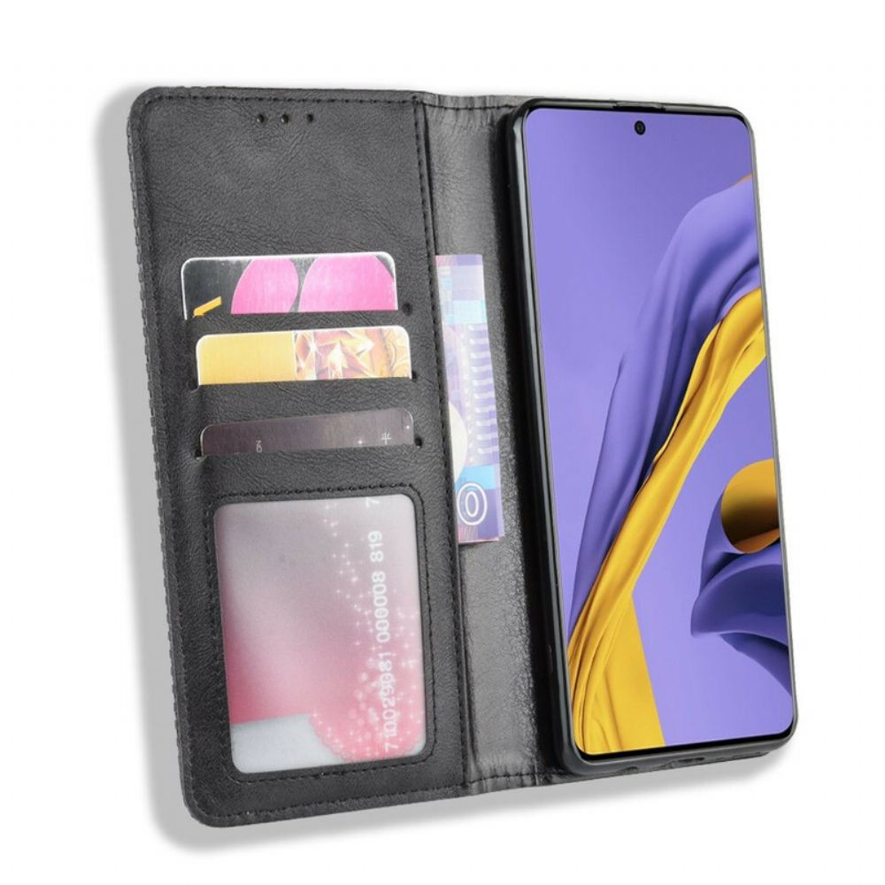 Kryty Na Mobil Na Samsung Galaxy S20 Plus 4G / 5G Flipové Pouzdro Stylizovaný Vintage Kožený Efekt