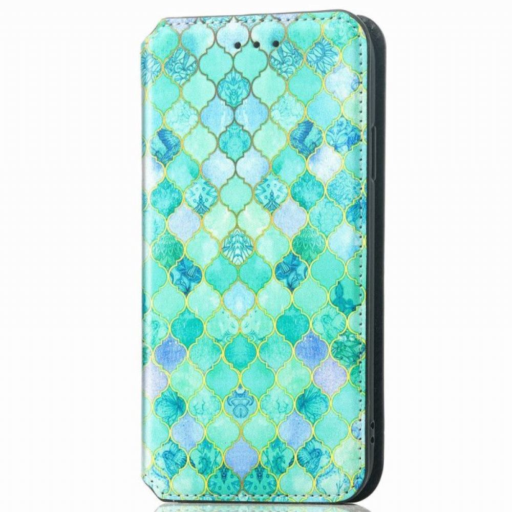 Kryty Na Mobil Na Xiaomi 12 Lite Flipové Pouzdro Design Caseneo Rfid