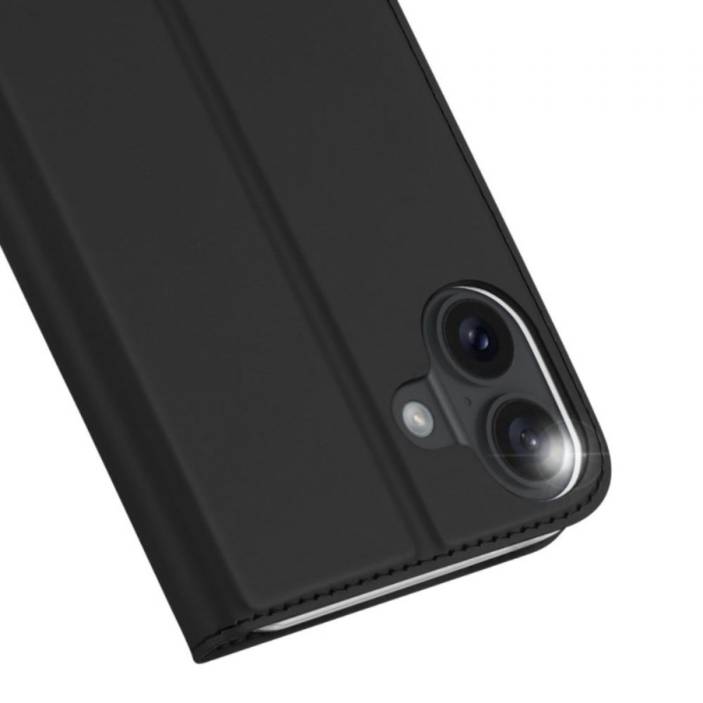 Kožené Pouzdro Folio iPhone 16 Skin Pro Series Dux Ducis