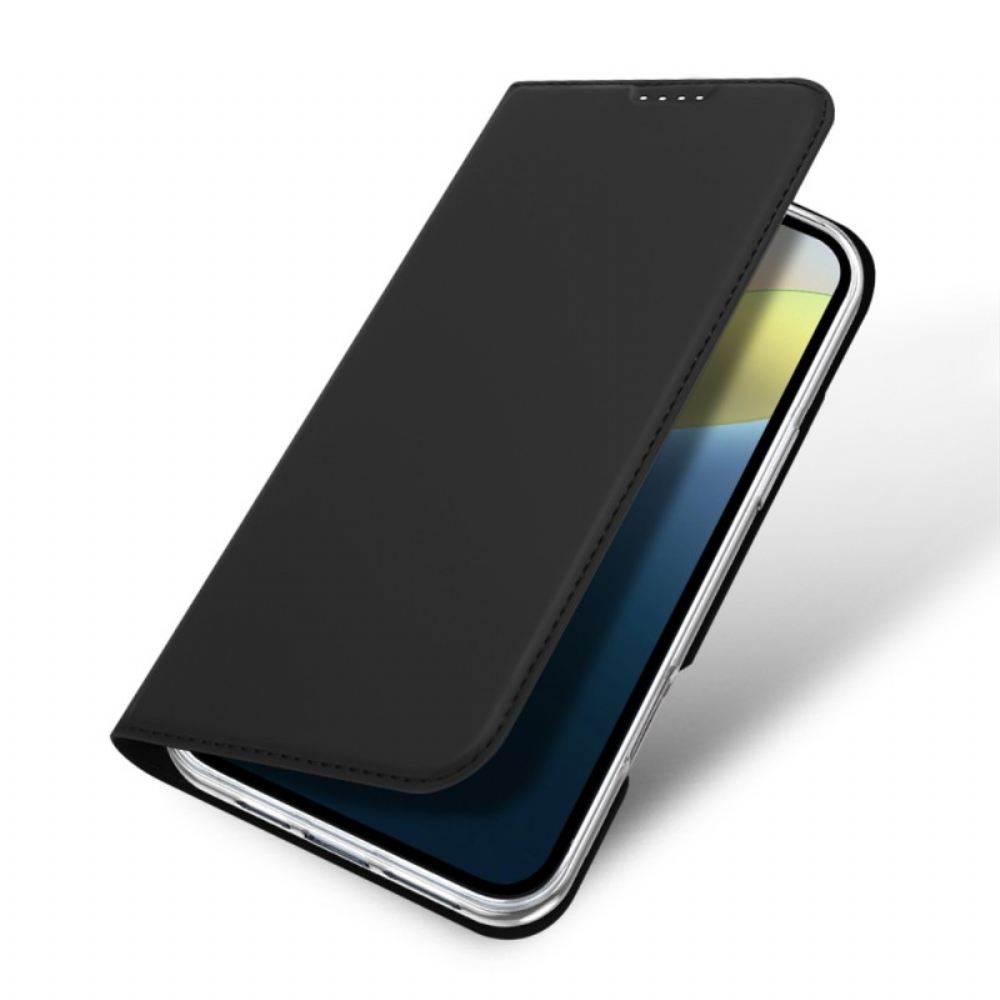 Kožené Pouzdro Folio iPhone 16 Skin Pro Series Dux Ducis