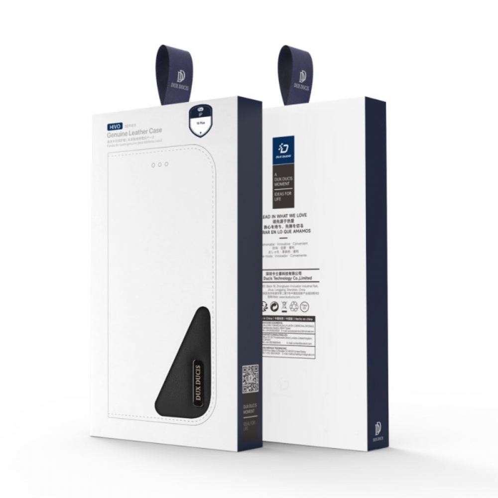 Kožené Pouzdro Folio Na iPhone 16 Řada Hivo Dux Ducis