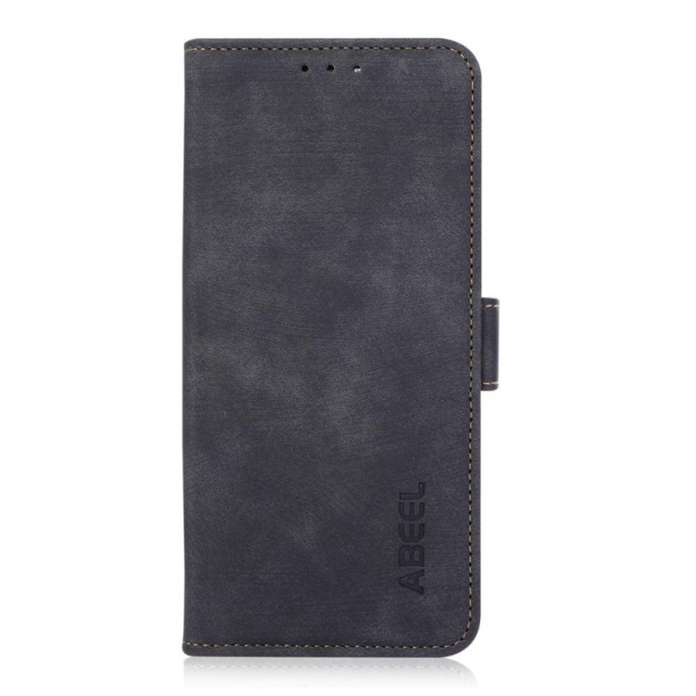 Kožený Kryt iPhone 16 Abeel Vintage Umělá Kůže