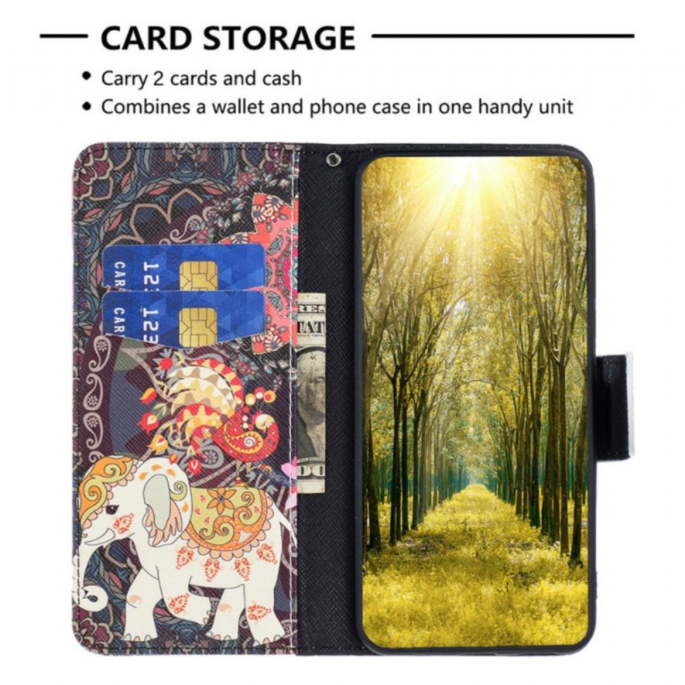 Kožený Kryt iPhone 16 Kmenový Slon