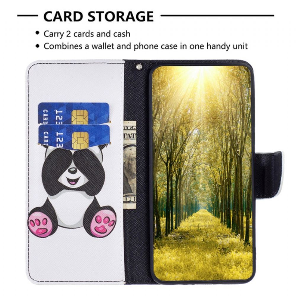 Kožený Kryt iPhone 16 Panda