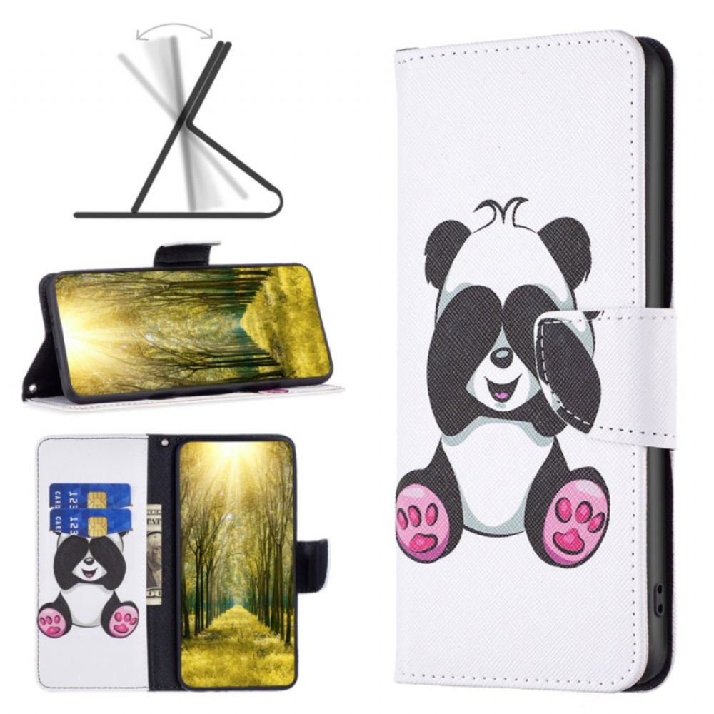 Kožený Kryt iPhone 16 Panda