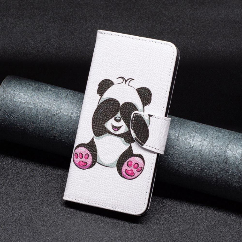 Kožený Kryt iPhone 16 Panda