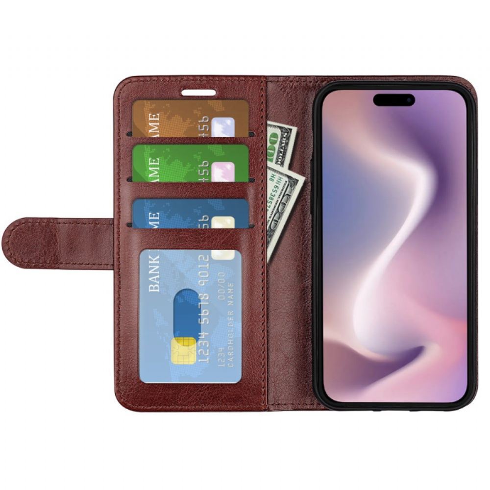 Kožený Kryt iPhone 16 Ročník