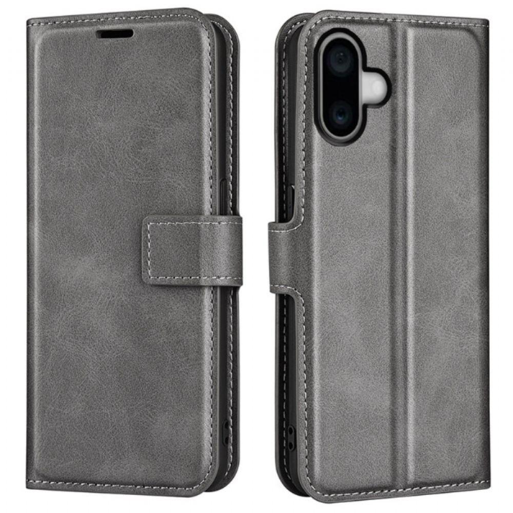 Kožený Kryt iPhone 16 Styl Kůže