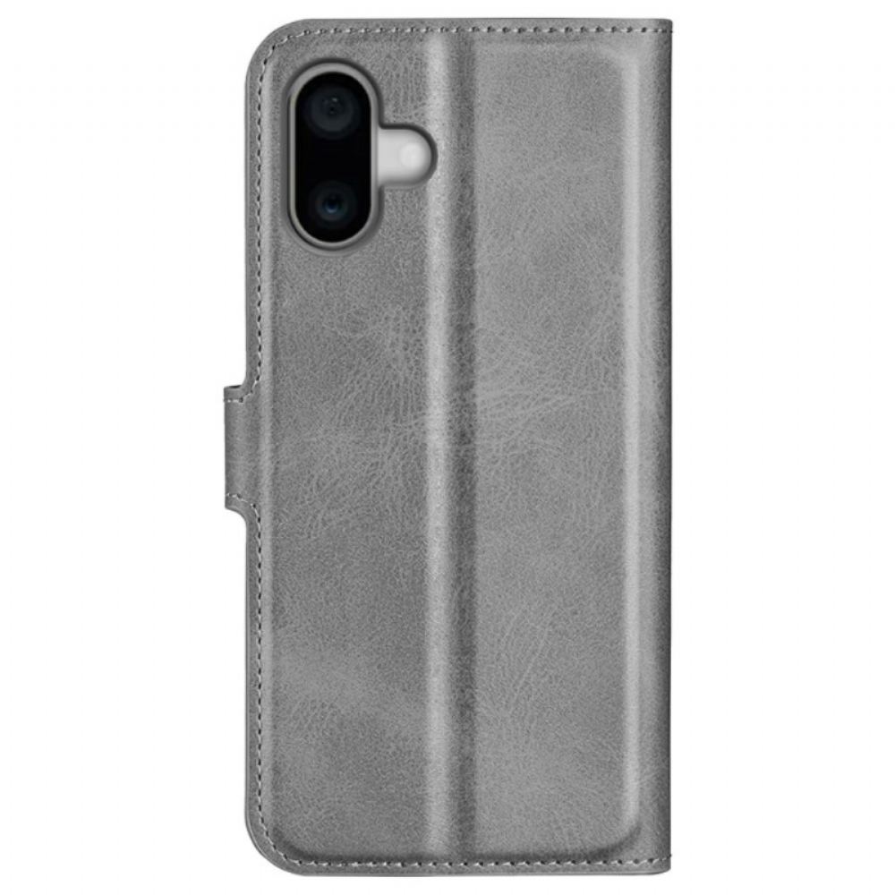 Kožený Kryt iPhone 16 Styl Kůže