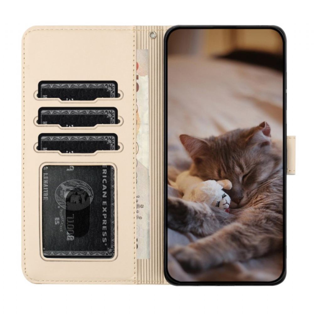 Kožený Kryt iPhone 16 Tanga Cats