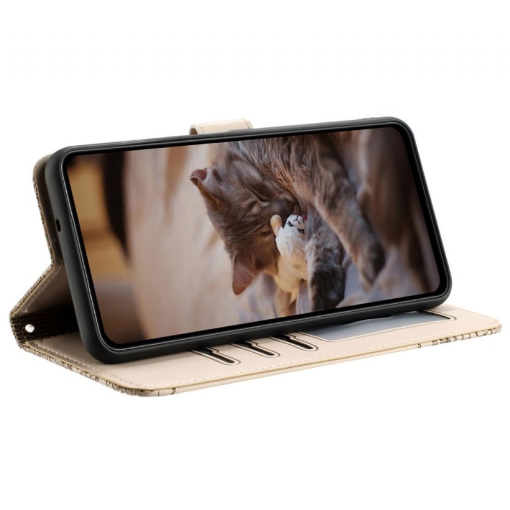 Kožený Kryt iPhone 16 Tanga Cats
