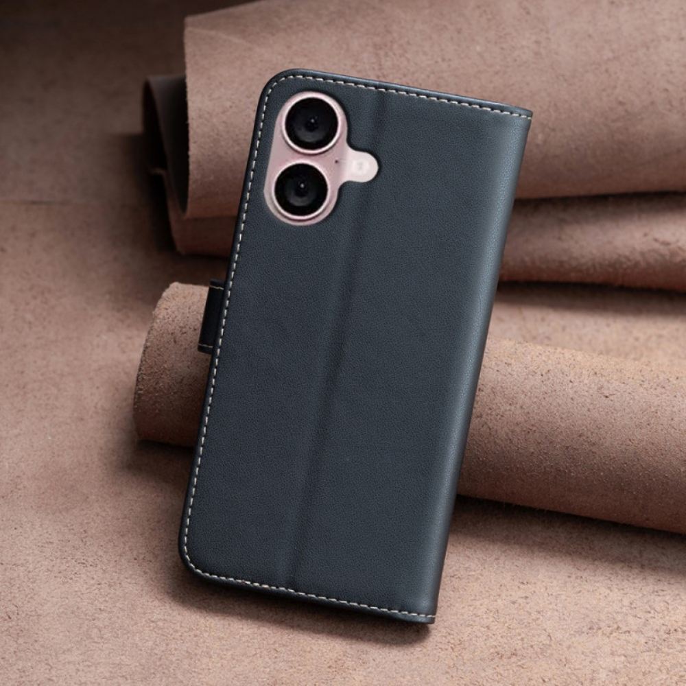 Kožený Kryt Na iPhone 16 Barva Binfen Proti Poškrábání