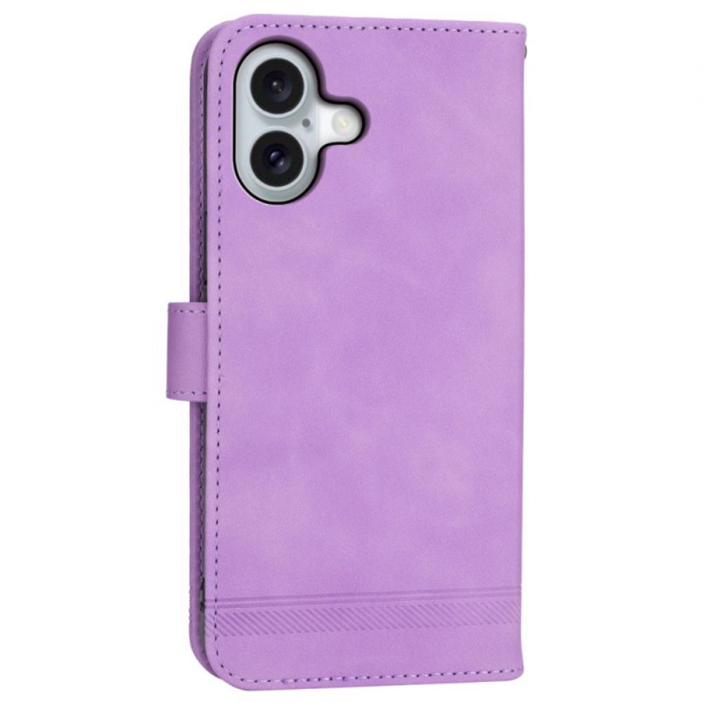 Kožený Kryt Na iPhone 16 Dierfeng