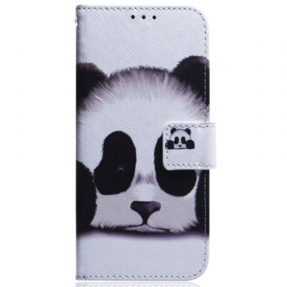 Kožený Kryt Na iPhone 16 Panda