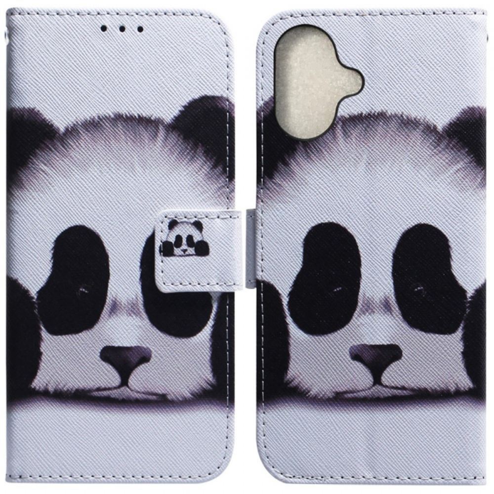 Kožený Kryt Na iPhone 16 Panda