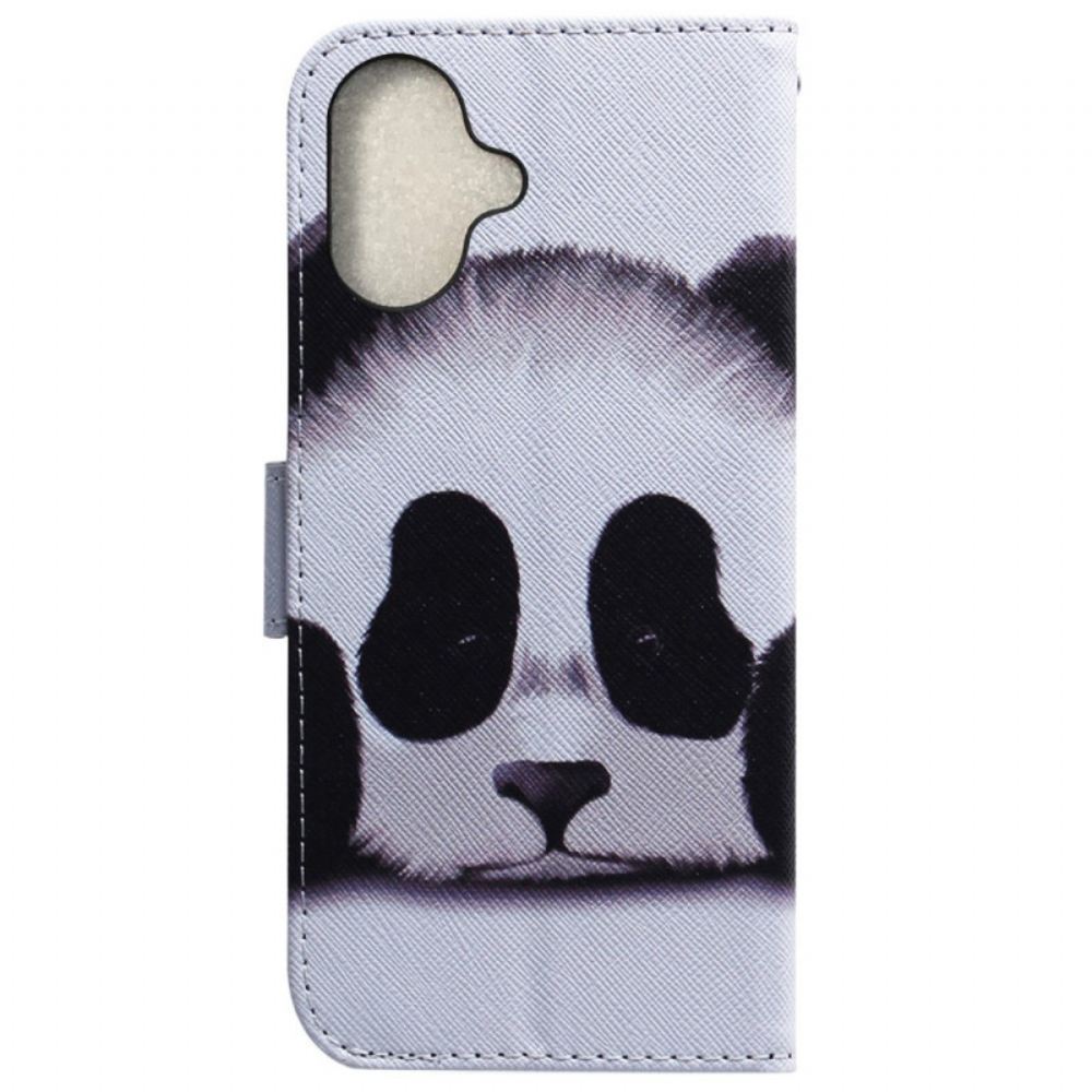 Kožený Kryt Na iPhone 16 Panda
