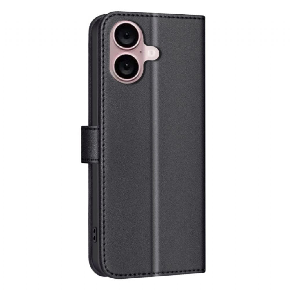 Kožený Kryt Na iPhone 16 Prémiový Design Binfen Color