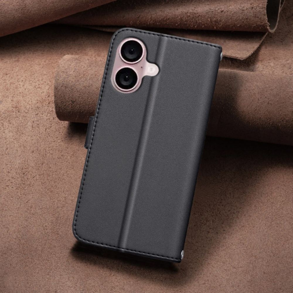 Kožený Kryt Na iPhone 16 Prémiový Design Binfen Color