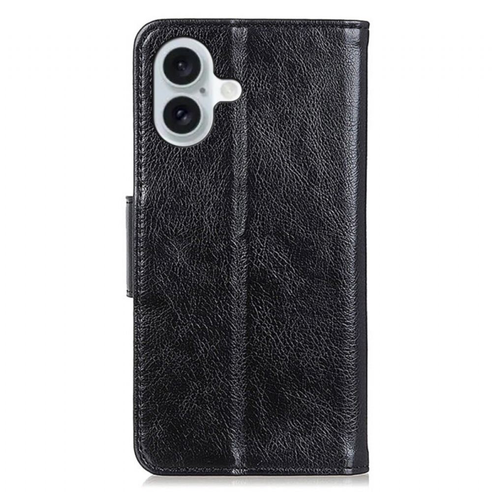 Kožený Kryt Na iPhone 16 S Texturou