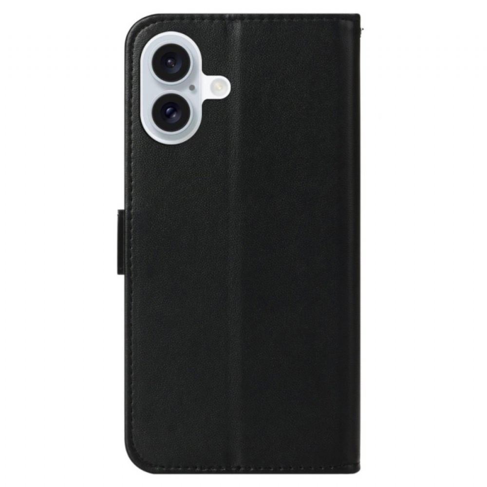 Kožený Kryt Na iPhone 16 Spojené