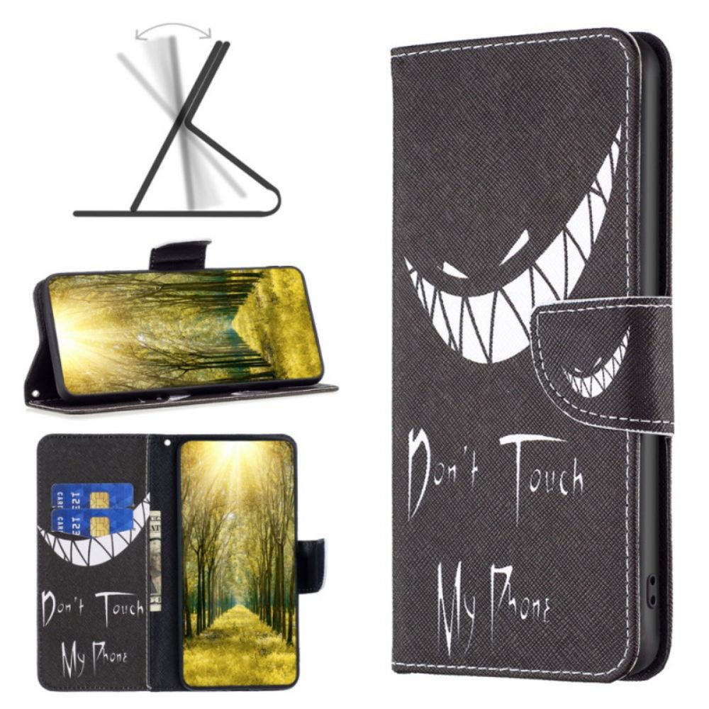 Kožený Kryt Na iPhone 16 Zlý Telefon
