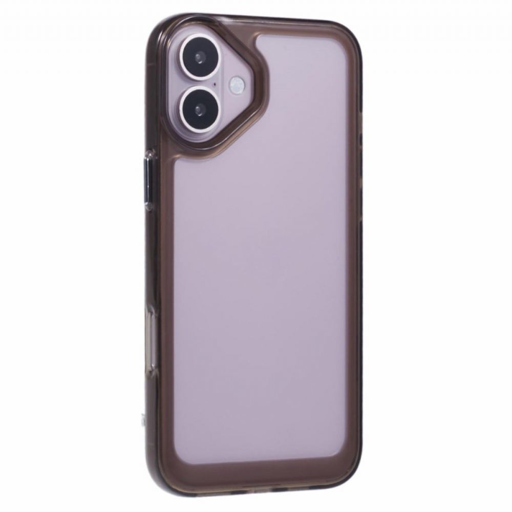 Kryt iPhone 16 Hybrid Transparentní