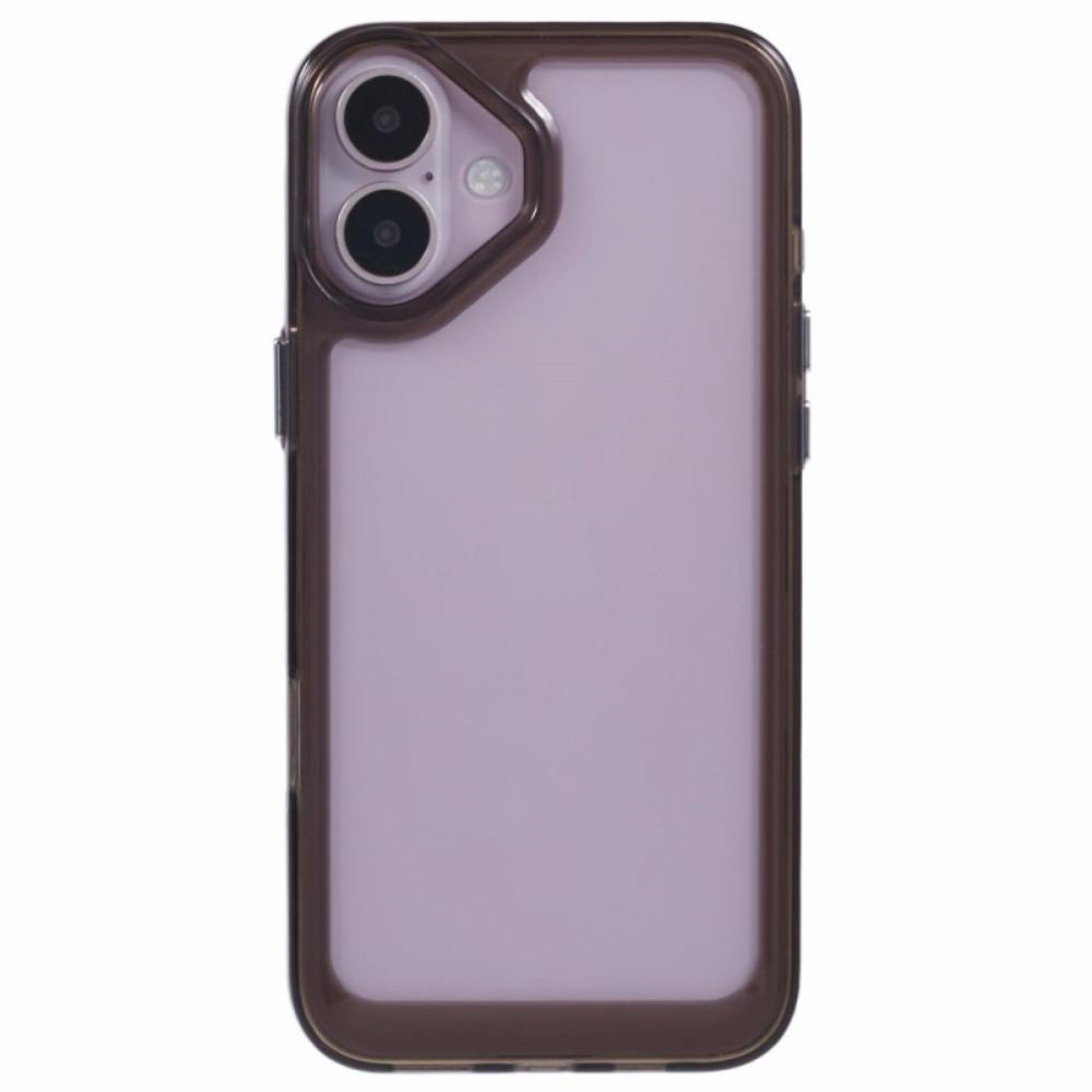 Kryt iPhone 16 Hybrid Transparentní