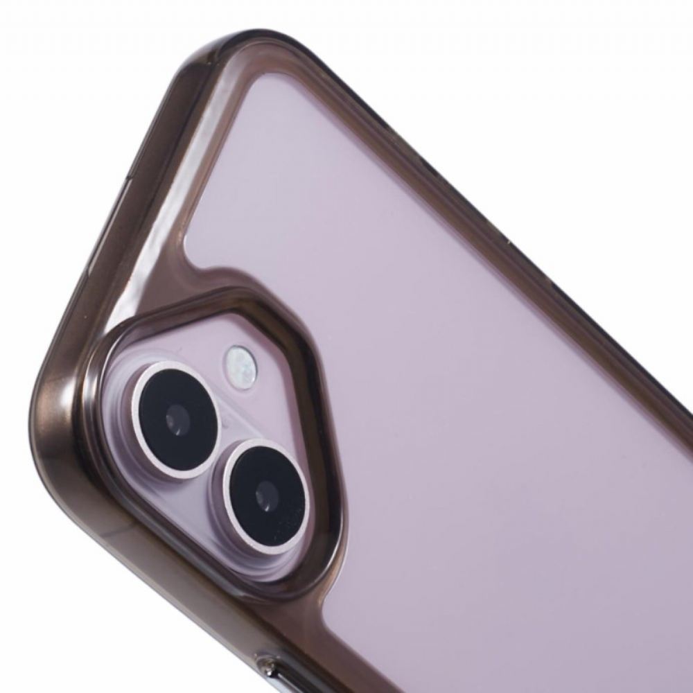Kryt iPhone 16 Hybrid Transparentní