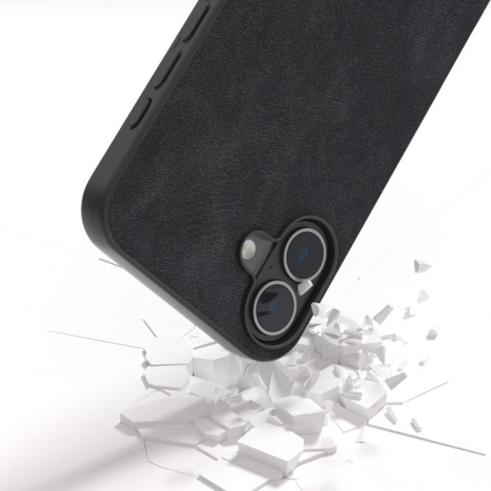 Kryt iPhone 16 Imitace Kůže