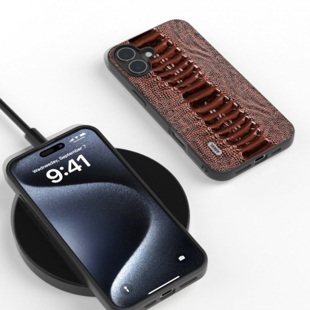 Kryt iPhone 16 Krokodýlí Styl